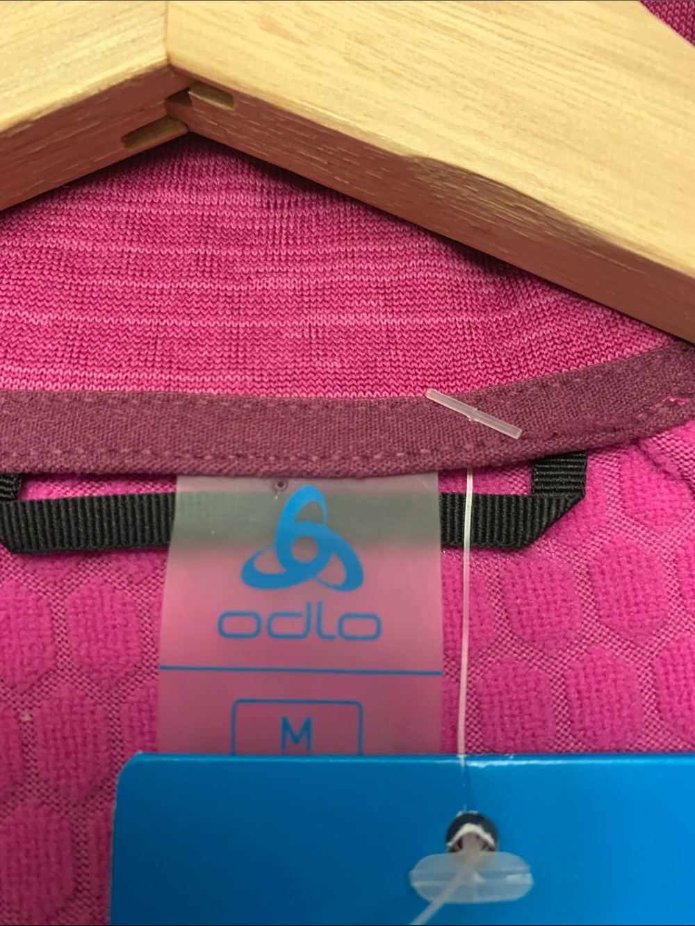 ODLO RUN EASY NEW European pink jacket zipped front pockets GLoft inside size M - Picture 8 of 16